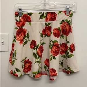 Floral skirt